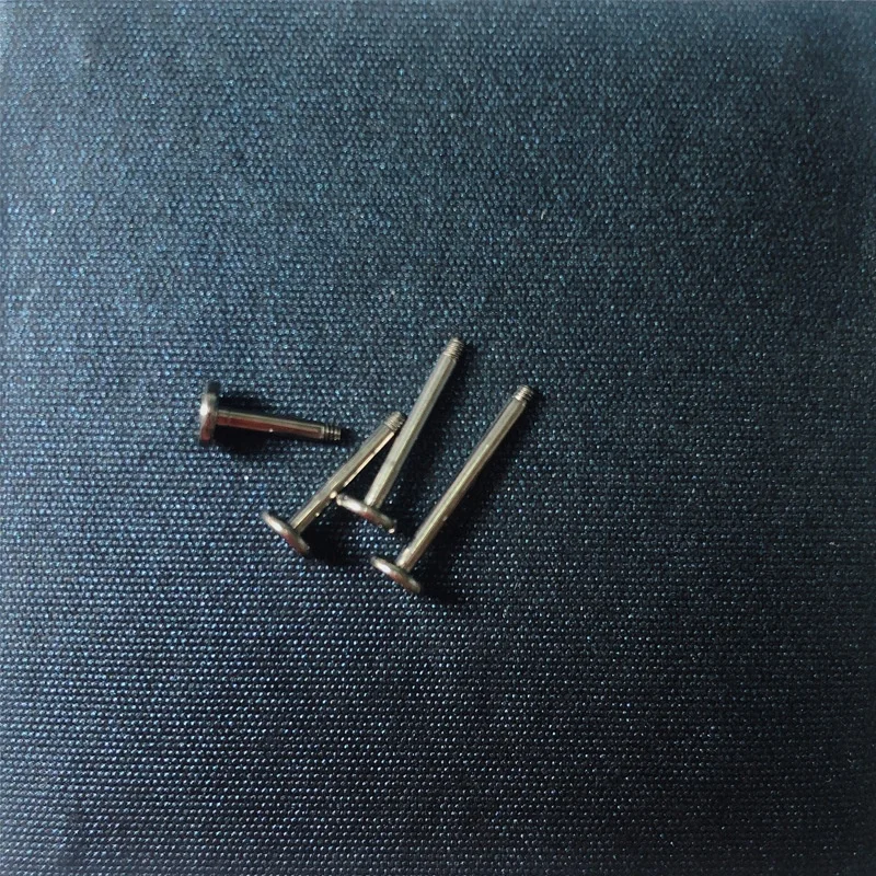 ASTM F136 Titanium Externally Threaded Labret Stud For Lip Or Cartilage Piercing - Image 2