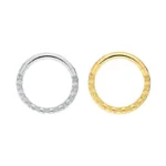 ASTM F136 Titanium 16G Segment Clicker Ring For Septum Or Nose Piercing