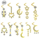 316L Surgical Steel 20G Nose Ring For Nose Piercing