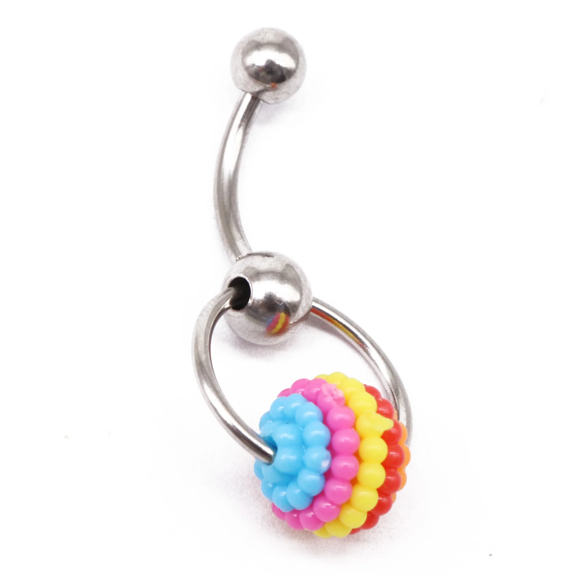316L Surgical Steel Pearl Bow Genital Piercing Ring For Genital Piercing - Image 2