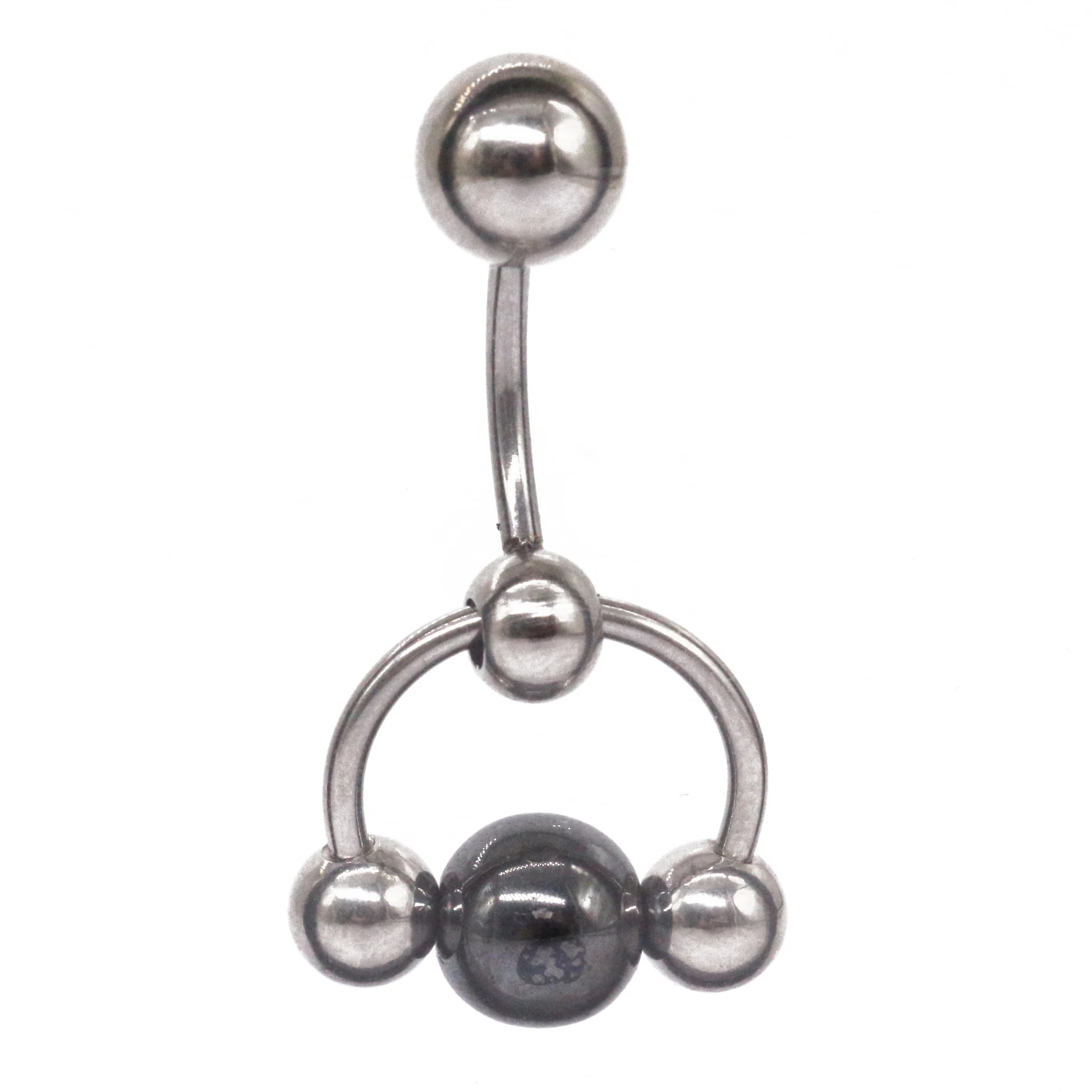 316L Surgical Steel Belly Button Ring For Navel Piercing