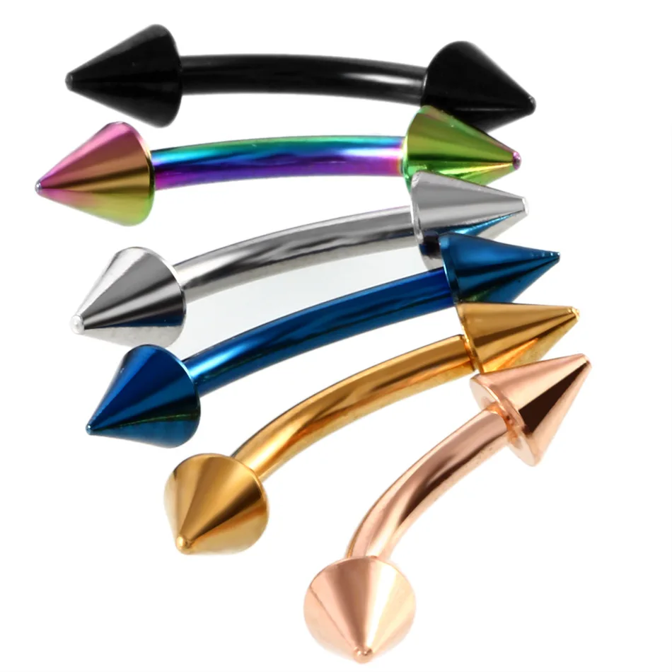 316L Surgical Steel Eyebrow Ring For Eyebrow Piercing - Image 2