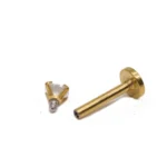 316L Surgical Steel CZ Labret Stud For Lip Or Cartilage Piercing