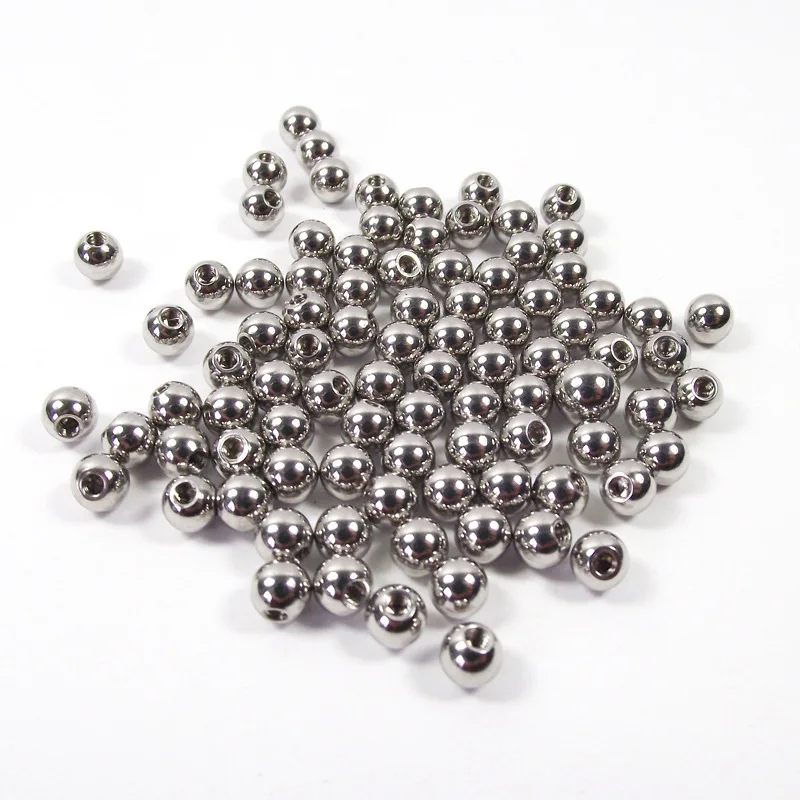 316L Surgical Steel 14G Tongue Ring For Tongue Piercing - Image 2