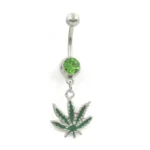 316L Surgical Steel Belly Button Ring For Navel Piercing