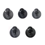 ASTM F136 Titanium 16G CZ Flower Labret Stud For Lip Or Cartilage Piercing