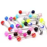316L Surgical Steel Tongue Ring For Tongue Piercing