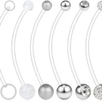 316L Surgical Steel Belly Button Ring For Navel Piercing