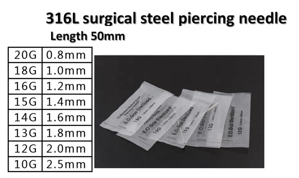 316L Surgical Steel Piercing Tool - Image 2