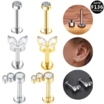 ASTM F136 Titanium Piercing Jewelry