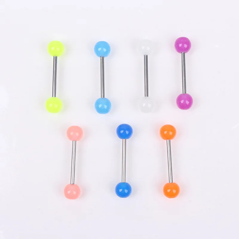 316L Surgical Steel 14G Barbell - Image 2