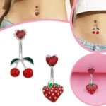 316L Surgical Steel Belly Button Ring For Navel Piercing