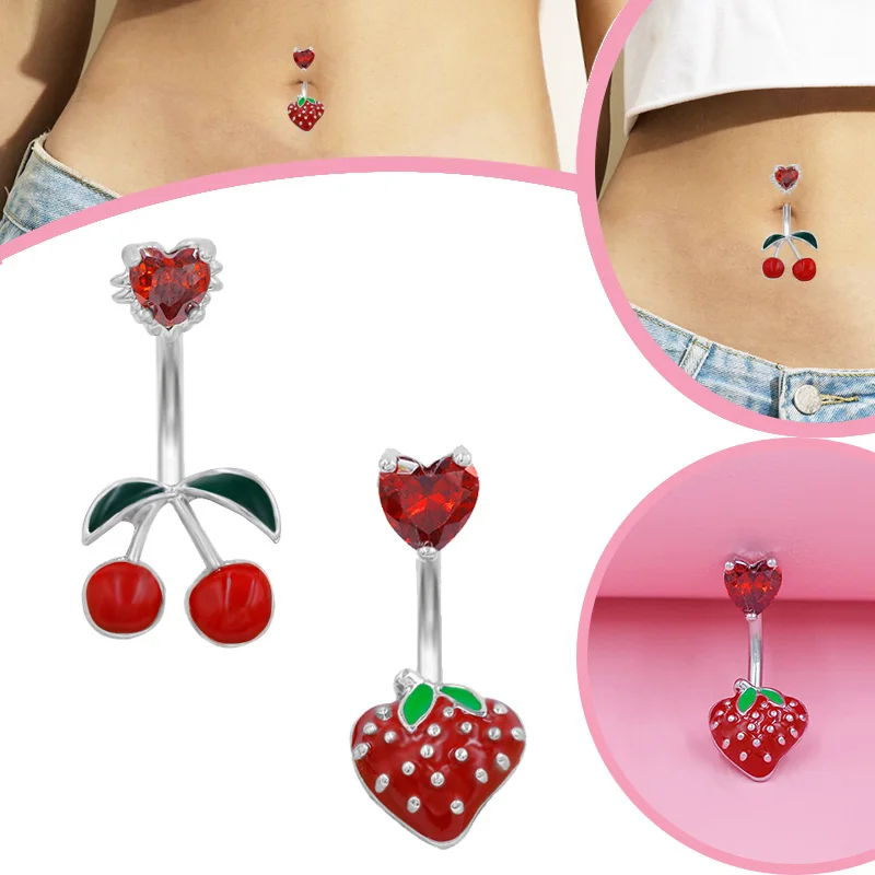 316L Surgical Steel Belly Button Ring For Navel Piercing