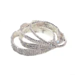 ASTM F136 Titanium Crystal Bracelet
