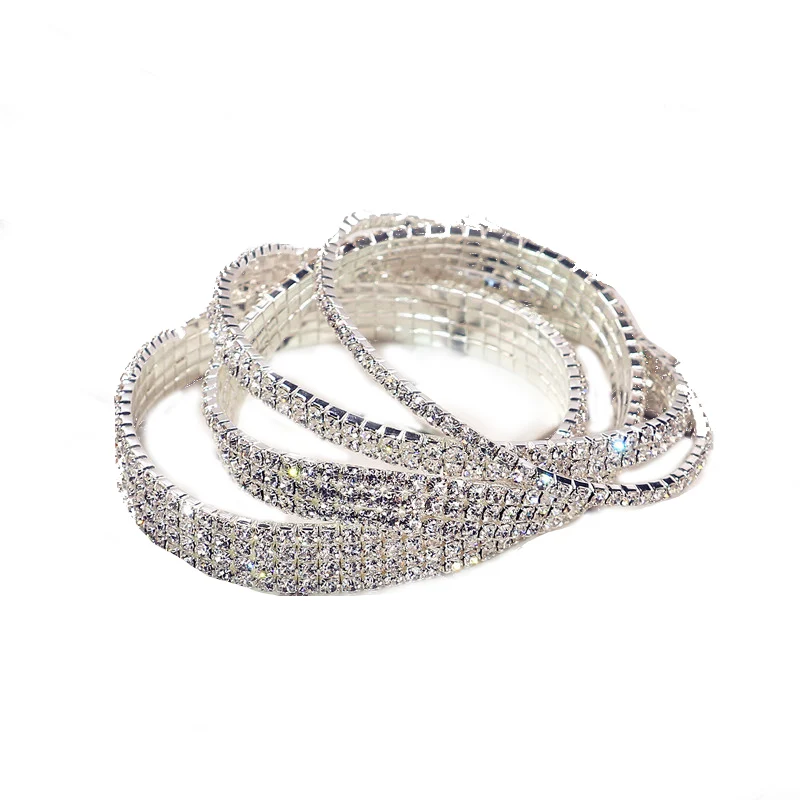 ASTM F136 Titanium Crystal Bracelet
