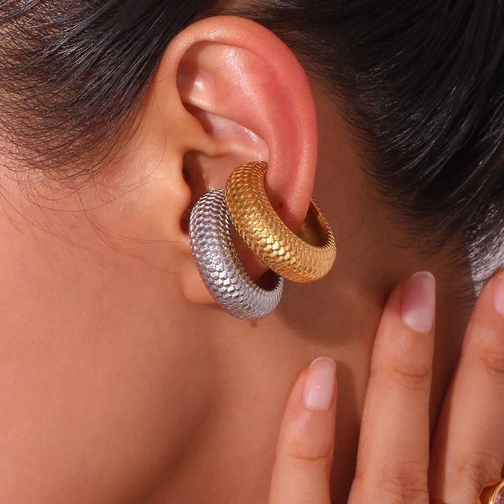 Fake Piercing Earring For Ear Piercing
