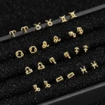 18K Solid Gold Nose Stud For Nose Piercing