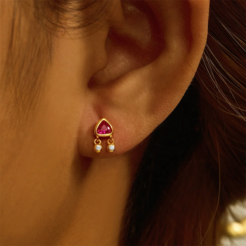 925 Silver Piercing Earring For Ear Piercing - Image 2