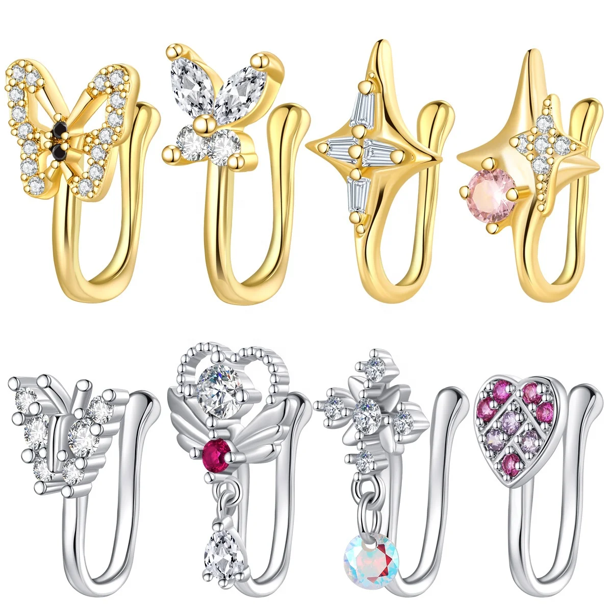 ASTM F136 Titanium CZ Butterfly Piercing Tool - Image 2