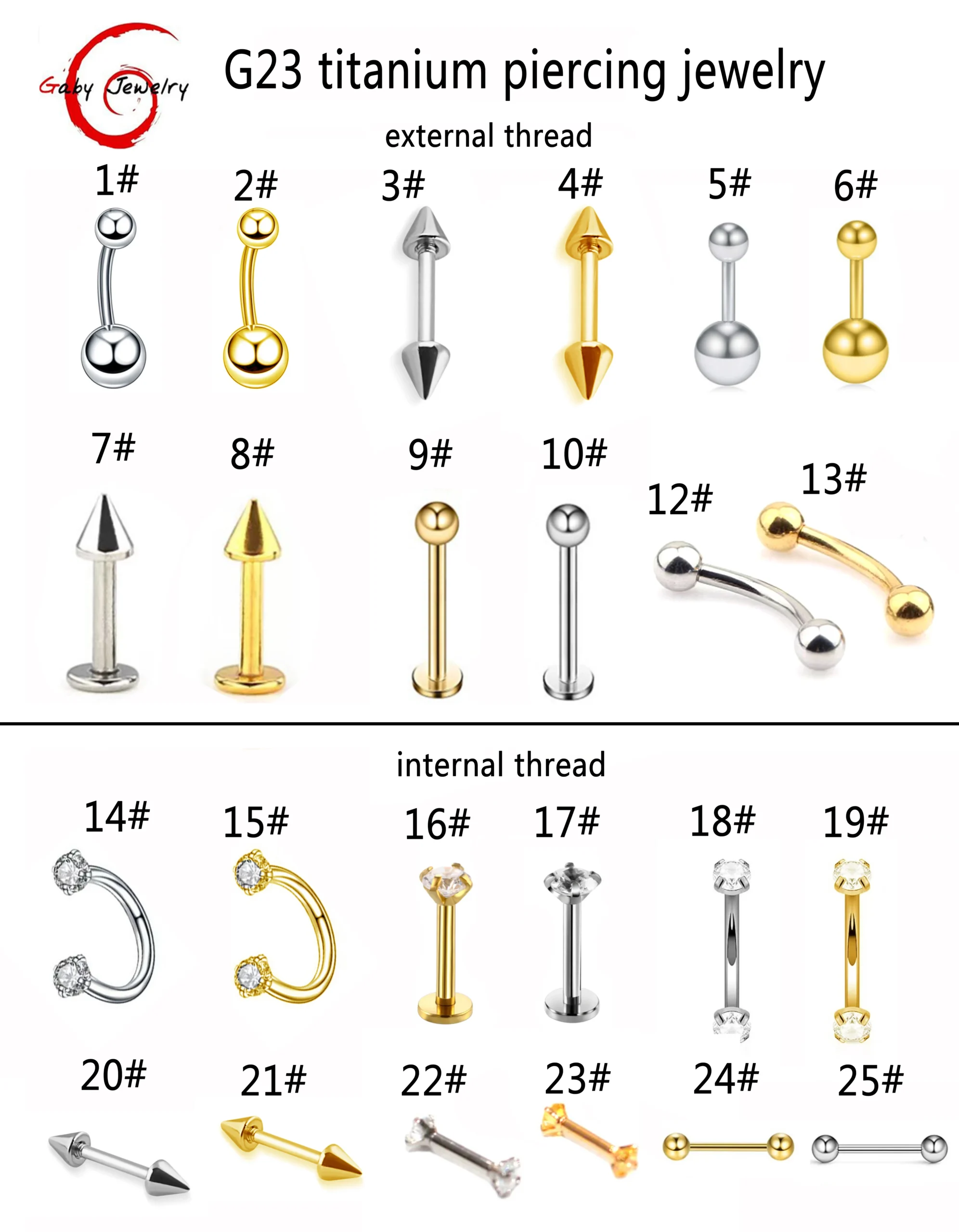 ASTM F136 Titanium Crystal Dermal Anchor For Dermal Piercing - Image 2