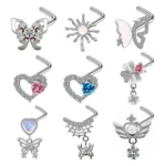 316L Surgical Steel Nose Ring For Nose Piercing