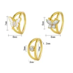 316L Surgical Steel Segment Clicker Ring For Septum Or Nose Piercing