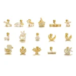 316L Surgical Steel Cartilage Stud For Cartilage Or Helix Piercing