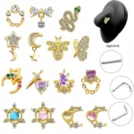 316L Surgical Steel Nose Ring For Nose Piercing
