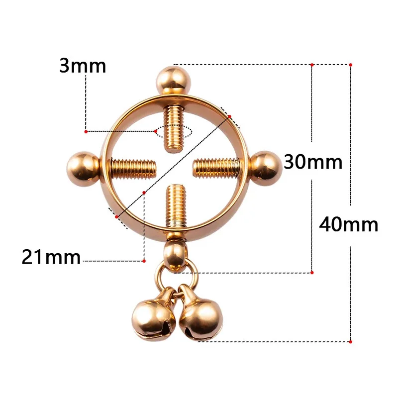 316L Surgical Steel Nipple Ring For Nipple Piercing - Image 2