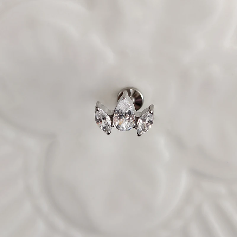 ASTM F136 Titanium 16G Snake Piercing Jewelry - Image 2