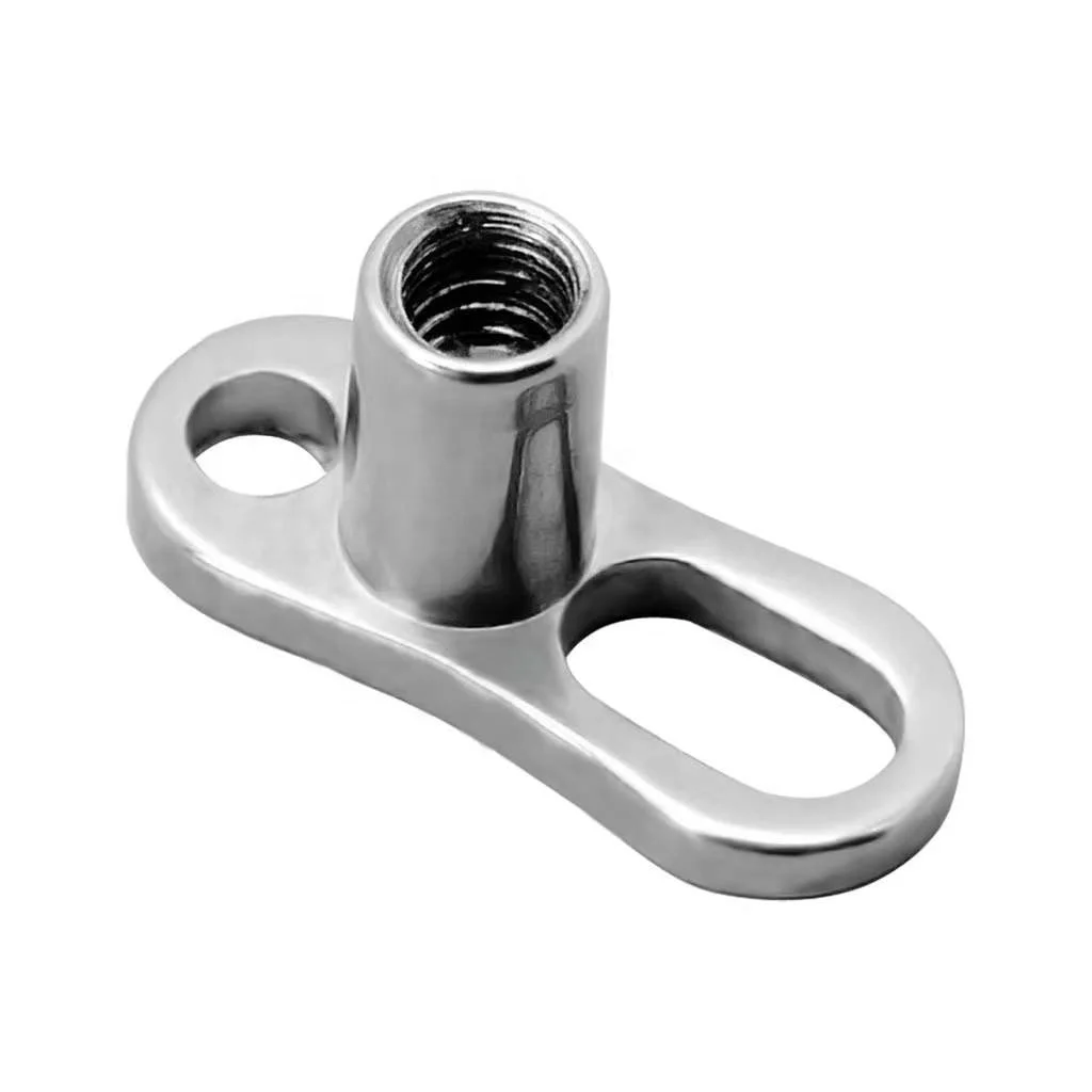ASTM F136 Titanium Dermal Anchor For Dermal Piercing - Image 2
