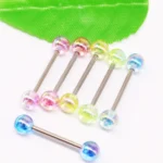 316L Surgical Steel Tongue Ring For Tongue Piercing