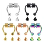 Fake Horseshoe Ring For Septum, Ear Or Lip Piercing