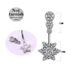 316L Surgical Steel 14G Barbell