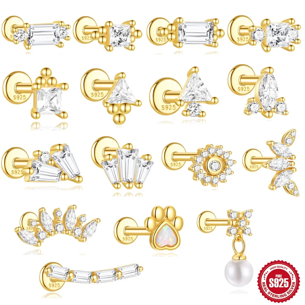 925 Silver CZ Piercing Tool