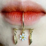 Fake Labret Stud For Lip Or Cartilage Piercing