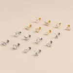 ASTM F136 Titanium 16G Piercing Jewelry