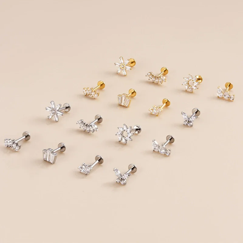 ASTM F136 Titanium 16G Piercing Jewelry