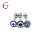 316L Surgical Steel 14G Tongue Ring For Tongue Piercing