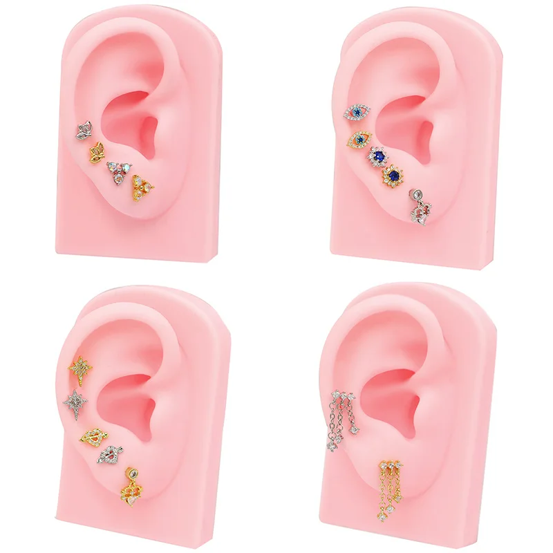 316L Surgical Steel Heart Piercing Tool - Image 2