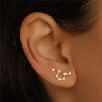 925 Silver Piercing Earring For Ear Piercing