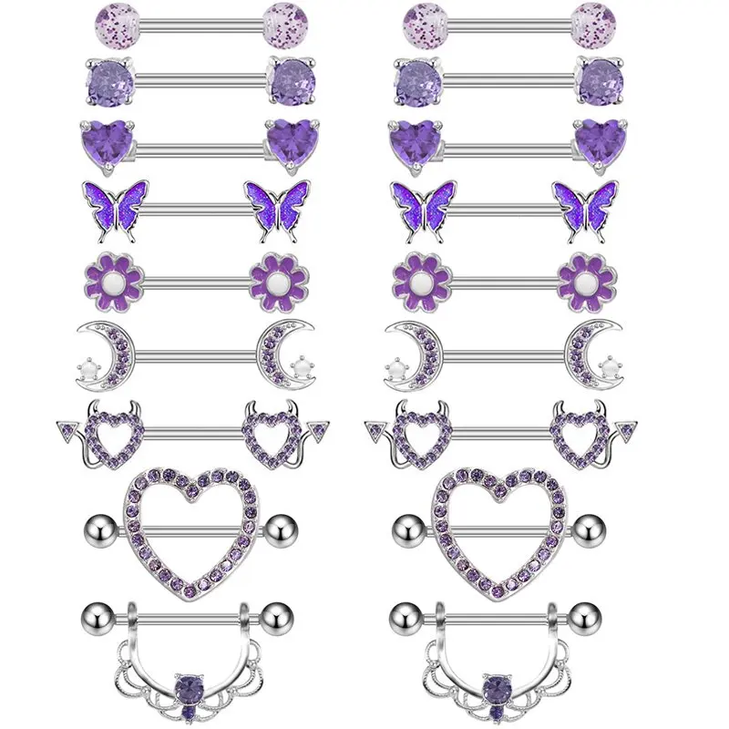 316L Surgical Steel Piercing Jewelry