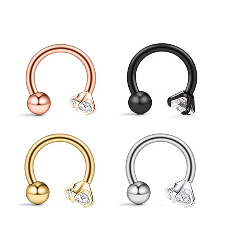 316L Surgical Steel Nose Ring For Nose Piercing