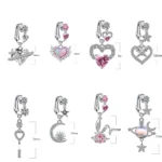 Fake Heart Belly Button Ring For Navel Piercing