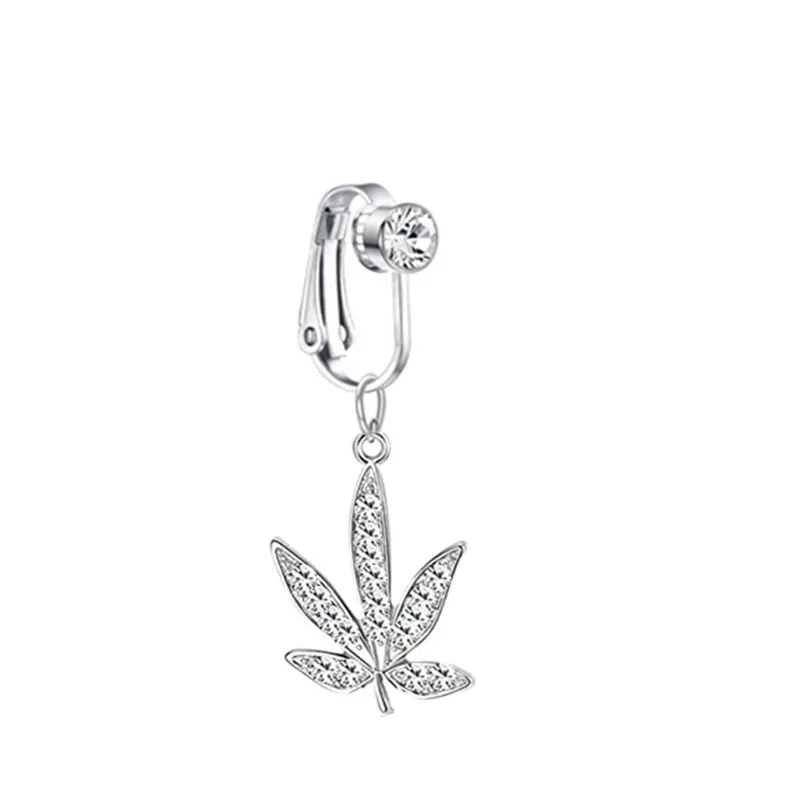 ASTM F136 Titanium Butterfly Heart Belly Button Ring For Navel Piercing - Image 2
