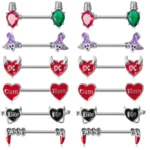 316L Surgical Steel Nipple Ring For Nipple Piercing