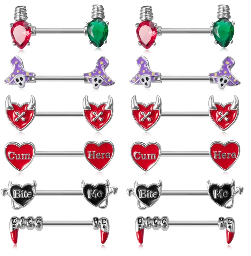 316L Surgical Steel Nipple Ring For Nipple Piercing