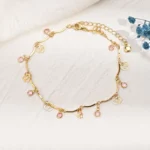 ASTM F136 Titanium Heart Bracelet