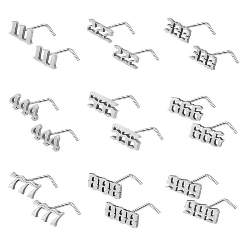 316L Surgical Steel Nose Ring For Nose Piercing - Image 2