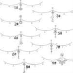 ASTM F136 Titanium Flower Heart Body Chain